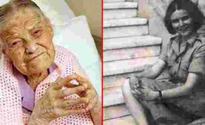 107 yaşındaki kadın ölmeden önce 
