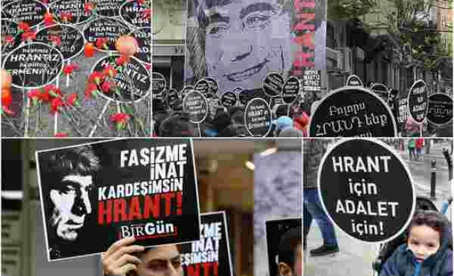13 Yılıdır Adalet Aranıyor: Hrant Dink Vurulduğu Yerde Anılıyor