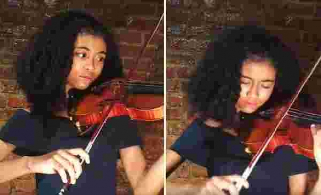 14 Yaşındaki Genç Müzisyenden Muhteşem Keman Resitali