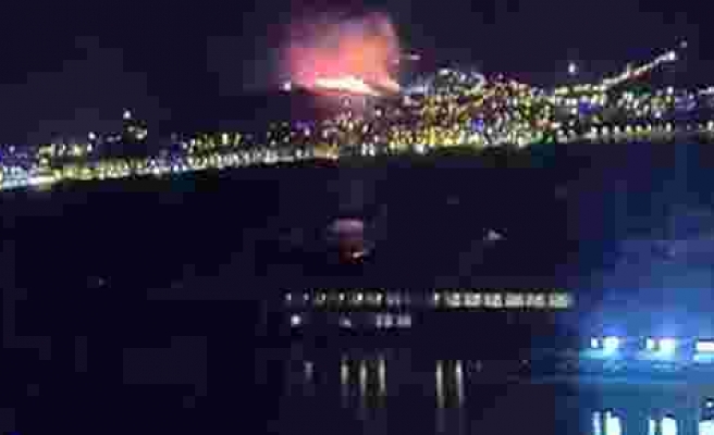 İzmir Karşıyaka'da büyük yangın!