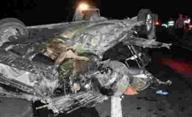 Manisa'da dehşet veren trafik kazası!