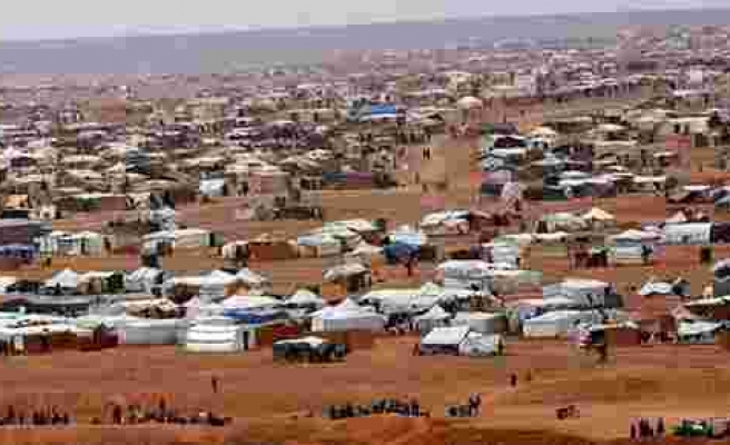 Suriyeli sığınmacıların kampında patlama