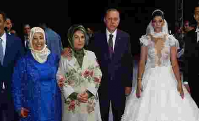 Erdoğan Milli sporcunun düğününde