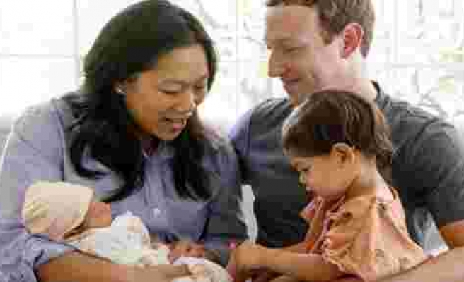 Mark Zuckerberg ikinci kez baba oldu