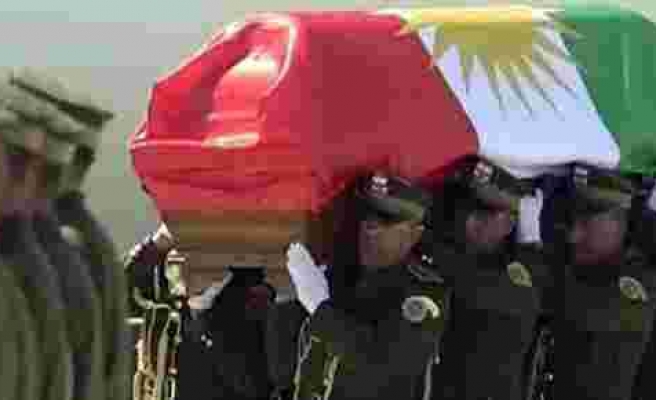 Celal Talabani'nin cenazesi böyle karşılandı