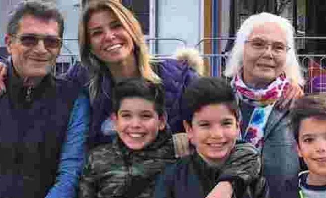 Gülben Ergen annesi ve oğullarıyla fotoğrafını paylaştı