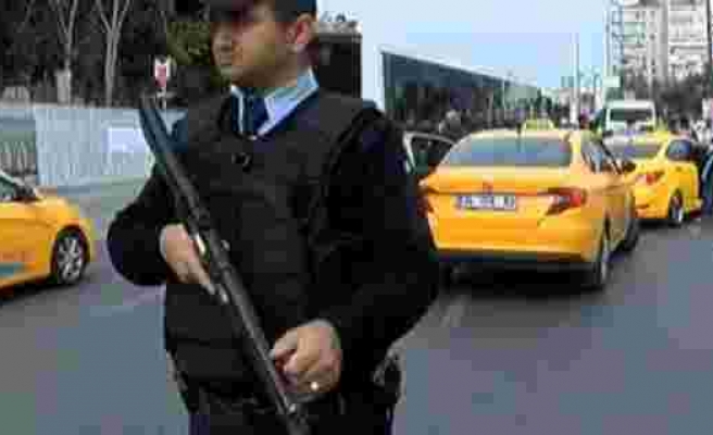 İstanbul polisinden ticari taksilere denetleme