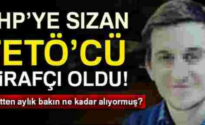 Bursa'da CHP'ye sızan FETÖ şüphelisi itirafçı oldu