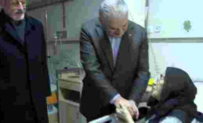 Başbakan Yıldırımdan sürpriz hastane ziyareti