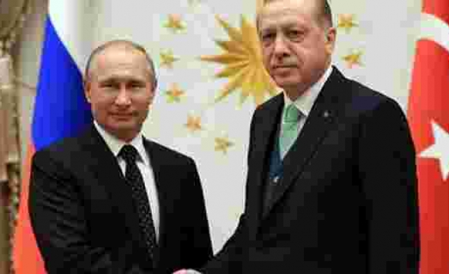 Cumhurbaşkanı Erdoğan Putin ile Suriyeyi görüştü