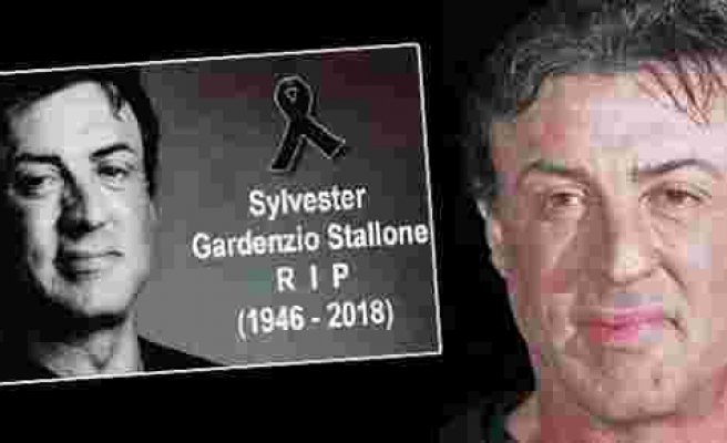 Sylvester Stallone'den 'öldü' söylentilerine cevap!