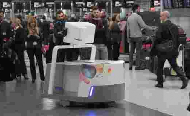 THY yolcularının bagajlarını robot 'Leo' taşıyacak