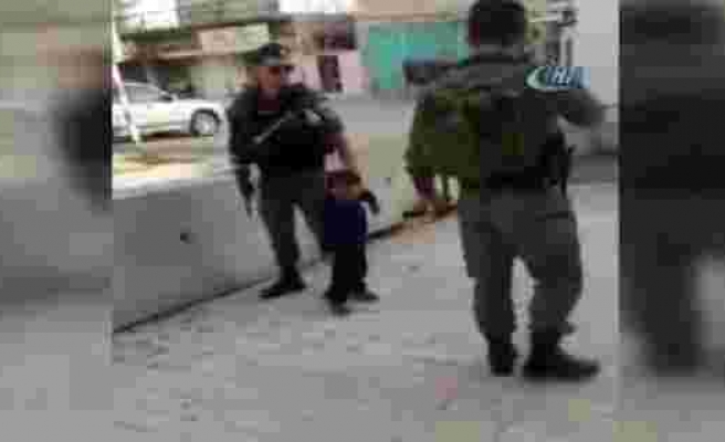 İsrail askeri 3 yaşındaki çocuğa böyle zulmetti