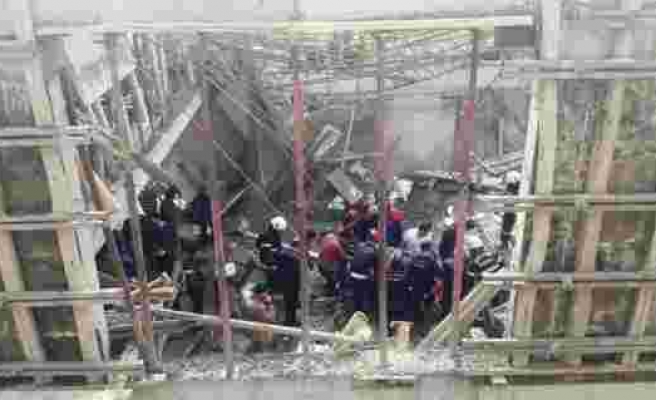 Kahramanmaraşta inşaatta göçük: 1 ölü, 5 yaralı