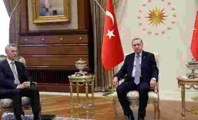 Cumhurbaşkanı Erdoğan ile Stoltenberg Suriyeyi konuştu