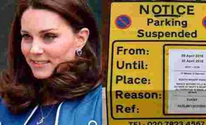 Kate Middleton doğum için hastanede