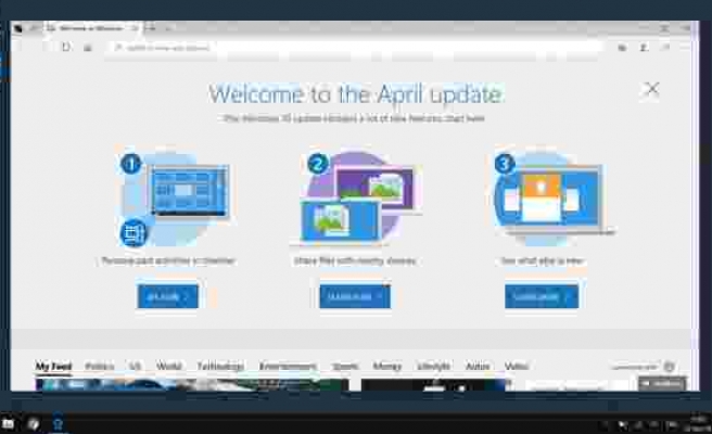 Windows 'April Update' geliyor!