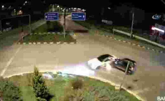 Zonguldak ve Bartındaki kazalar kamerada