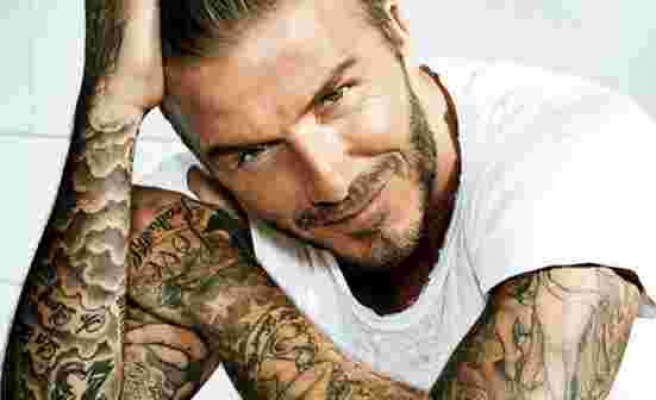 Beckham'ın dövmelerine beğeni yağmuru