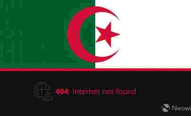 Cezayir interneti kapattı!