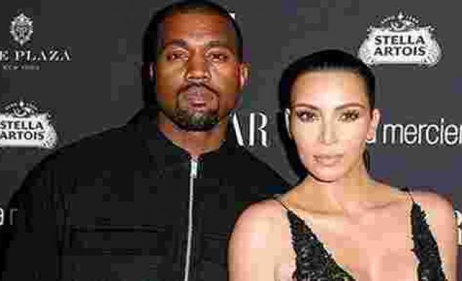 Kim Kardashian'dan eşi Kanye West'e sürpriz parti