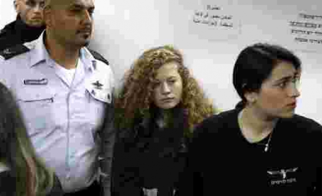 Filistinli cesur kız Tamimi serbest bırakıldı