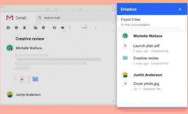 Gmail'de Dropbox eklentisi kullanma
