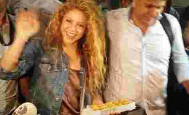 Shakira'ya baklava ikramı
