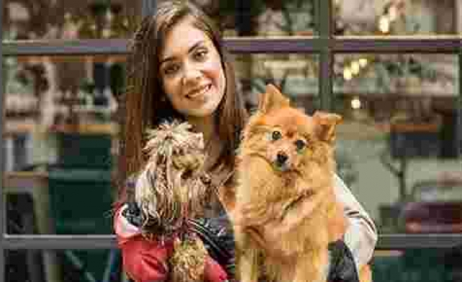 Fulya Zenginer, köpeğini kendisine benzetti