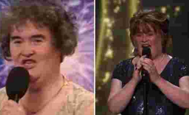 9 Yıl Aradan Sonra Yeniden Yetenek Yarışmasına Katılan 'Susan Boyle' Yine Ortalığı Yıktı!