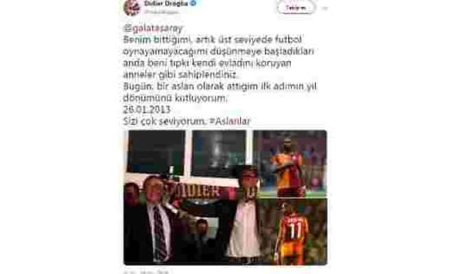 Didier Drogba Galatasaray'ı unutmadı