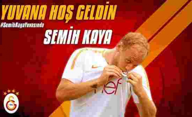 Galatasaraydan Semih Kaya paylaşımı!