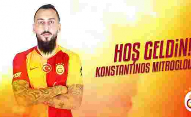 Galatasarayın yeni transferi Mitroglounun forma numarası belli