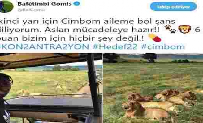 Gomis'ten Galatasaray'a başarı mesajı