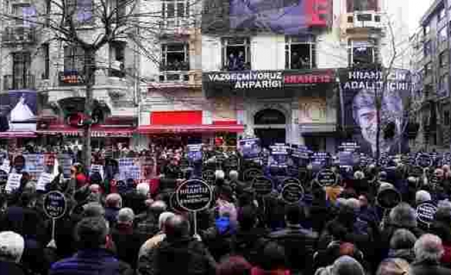 Hrant Dink, Agos Gazetesi önünde anıldı