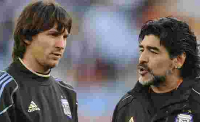 Maradona: Lionel Messi asla bir lider olamayacak