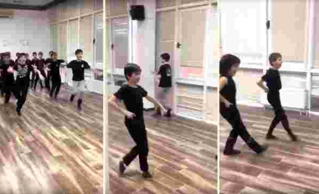 Sanat Her Zaman İnsanı Bir Adım Öteye Taşır: Kafkas Dansı Çalışan Çocuklardan Muhteşem Performans!