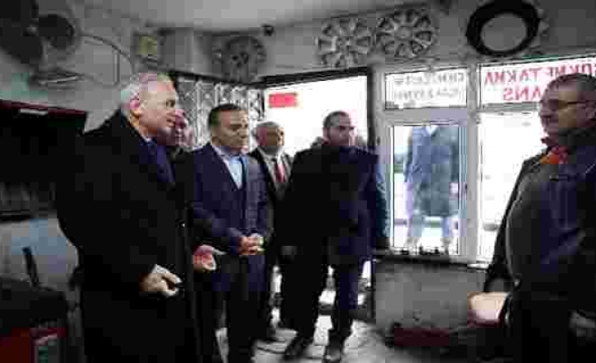 Ümraniye Belediye Başkan adayı Yıldırım, esnafı ziyaret etti