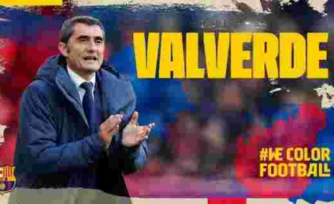 Barcelona, Valverde'nin sözleşmesini uzattı