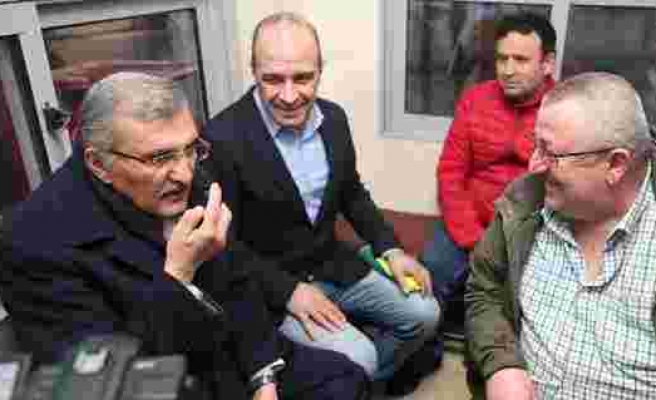 Başkan adayı Aydın, Anadolu Hisarı'nda esnafları ziyaret etti