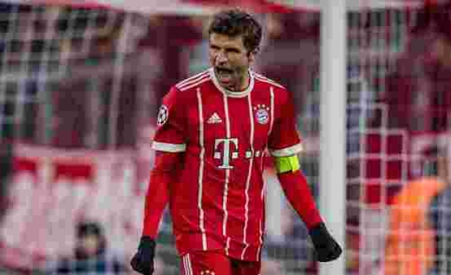 Bayern Münih forması giyen Müllerin Şampiyonlar Ligindeki ilk