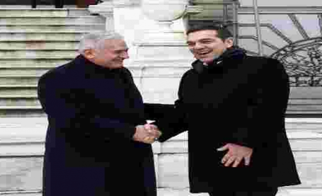 Binali Yıldırım, Yunanistan Başbakanı Çipras ile bir araya geldi
