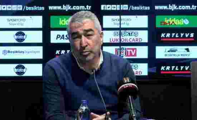 Bursaspor Teknik Direktörü Samet Aybaba, Beşiktaş maçı sonrası