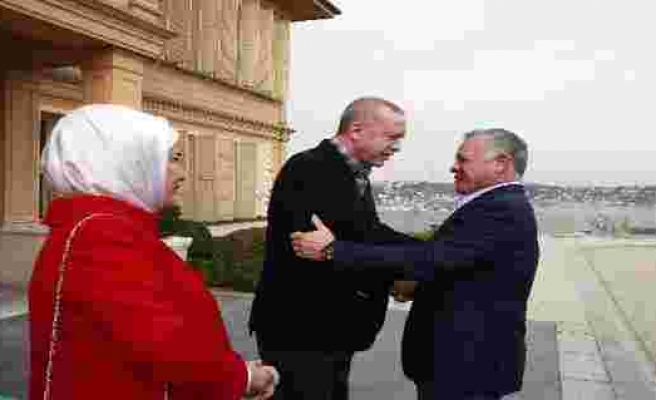 Cumhurbaşkanı Erdoğan, Ürdün Kralı Abdullah ile bir araya geldi