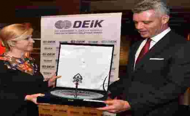 DEİK, Hırvatistan Cumhurbaşkanı Kitarovic'i ağırladı