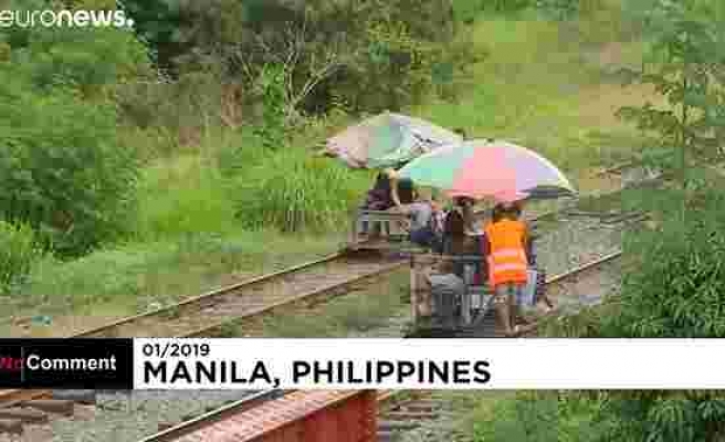 Demiryolunda Trene Alternatif Araç: Filipinler'in Demiryolu Dolmuşçuları