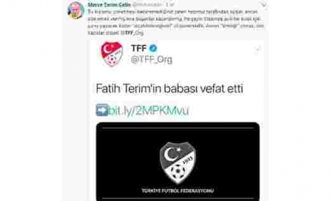 Fatih Terim'in kızı Merve Terim'den TFF'ye büyük tepki: