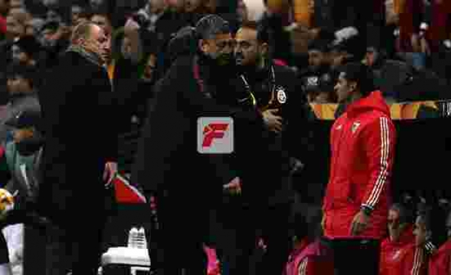 Galatasaray-Benfica maçında Hasan Şaş çıldırdı! Fatih Terim zor