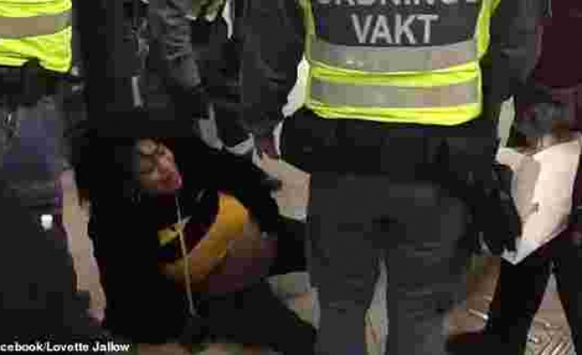 Hamile Kadını Zorla Metrodan İndirerek Şiddet Uygulayan Güvenlik Görevlilerinin Tepki Çeken Görüntüleri