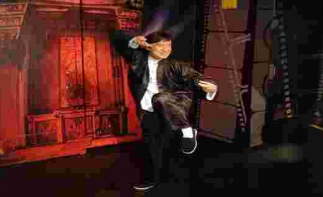 Jackie Chan'in balmumu heykeli Madame Tussauds'da